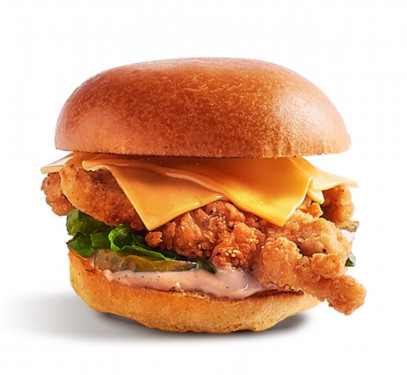 Spicy Deluxe Chicken Sandwich Meal