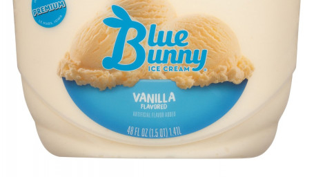 Crème Glacée À La Vanille Blue Bunny, 48Z