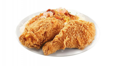 2 Pièces Chickenjoy Avec Palabok Fiesta