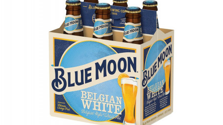 Bouteille Blanche Belge Blue Moon (12 Oz X 6 Ct)