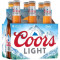 Coors Light Bottle (12 Oz X 6 Ct)