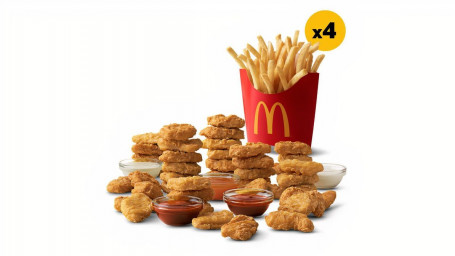 Mcnugget 40 Pièces Et 4 Frites Moyennes