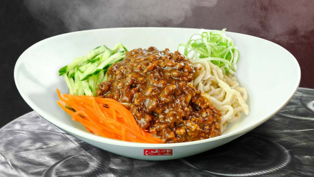 A14. Noodle Topped With Ground Pork Sauce Zhà Jiàng Miàn