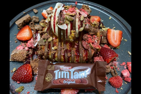 Tim Tam Pancake Stack