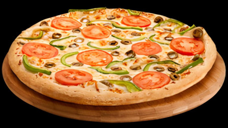 Une Pizza Végétarienne One Vegetarian Pizza (Petite Small)