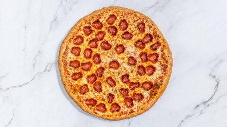Deux Pizzas Pepperoni Extra Mince New York Two Ultra Thin New York Pizzas (T-Grande X-Large)