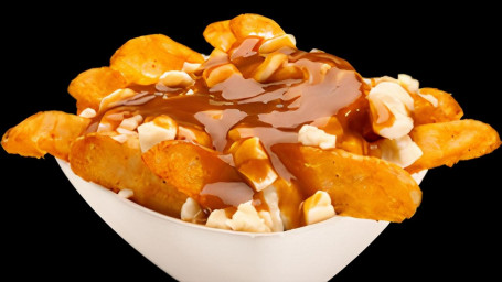 Poutine En Quartier (Petite Potato Wedges Poutine (Small)