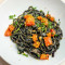 Spaghetti Al Nero Di Seppia E Bottarga