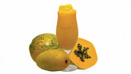 18. Mango And Papaya Slush Mù Guā Máng Guǒ Bīng Shā