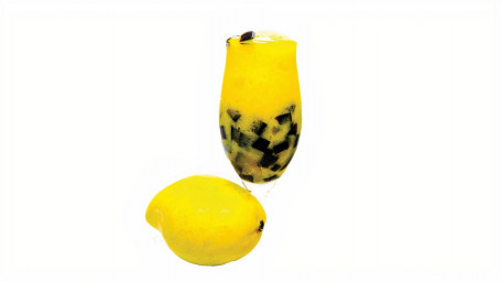 23. Mango Juice With Grass Jelly Máng Guǒ Zhī Liáng Fěn