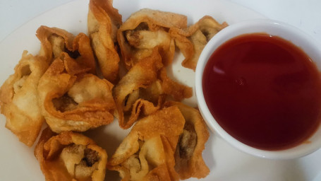 06. Deep Fried Wonton With Sweet Sour Sauce Zhà Yún Tūn