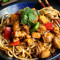 Braised Chicken With Hand-Pulled Noodle (Bone-In) Yǒu Gǔ Huáng Mèn Jī Shǒu Gōng Lā Miàn