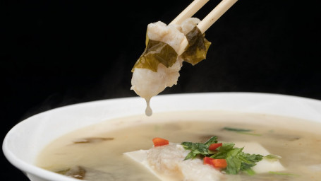 Fish Fillet With Chinese Pickled Cabbage Soup （Small） Suān Cài Yú Piàn Tāng