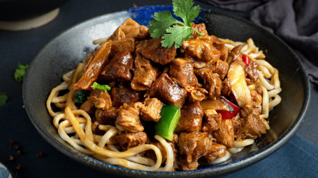 Braised Beef With Hand- Pulled Noodle Huáng Mèn Niú Nǎn Shǒu Gōng Lā Miàn