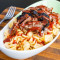 Classic Mac n' Cheese with BBQ Meat