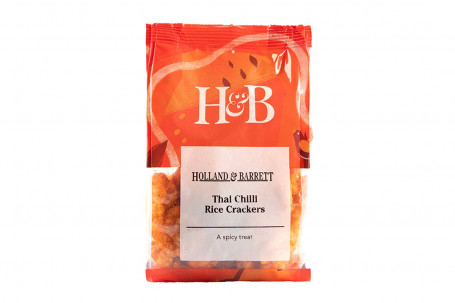 Holland Barrett Thai Chilli Rice Crackers 75G