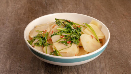 Stir Fried Potato With Homemade Chili Sauce Kǒu Wèi Tǔ Dòu Piàn