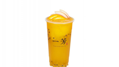 Máng Guǒ Shuǐ Guǒ Chá Mango Passionfruit Fruit Tea