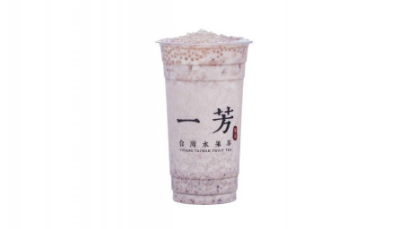 Sweet Red Bean Sago Milk (Cold)