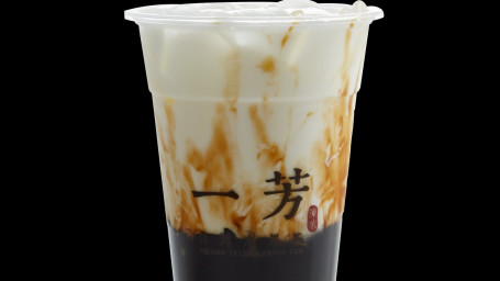 Black Sugar Soft Pearl Milk (Hot)