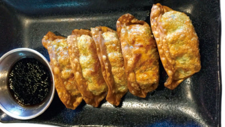 A4. Fried Vegetarian Gyoza