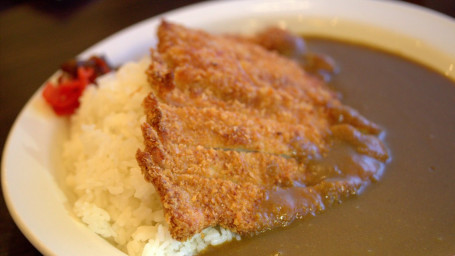 71. Curry Pork Cutlet On Rice Rì Shì Kā Lī Zhū Pái Fàn