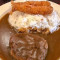 68. House-Made Hamburger Patty In Rich Japanese Curry Zì Jiā Zhì Kā Lī Hàn Bǎo Pèi Zhà Xiā