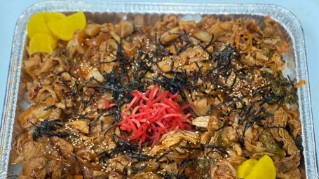 Grilled Beef Fried Rice- Regular Shāo Niú Ròu Chǎo Fàn 5-8Rén Pán