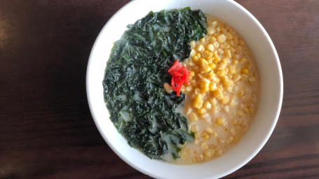 56. Ramen With Seaweed Corn Hǎi Dài Sù Mǐ Lā Miàn