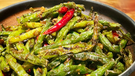 Sauteed Green Beans Gàn Biān Sì Jì Dòu