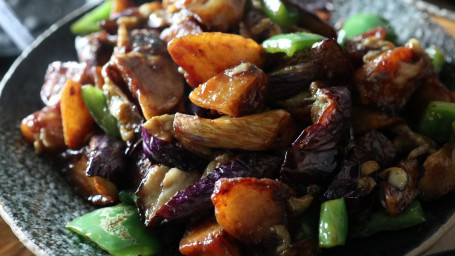 Sauteed Eggplant, Potato, And Peppers De Sān Xiān