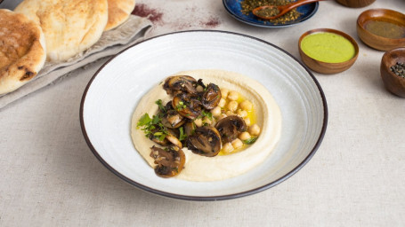 Hummus With Mushroom Ragu (Gluten-Free)