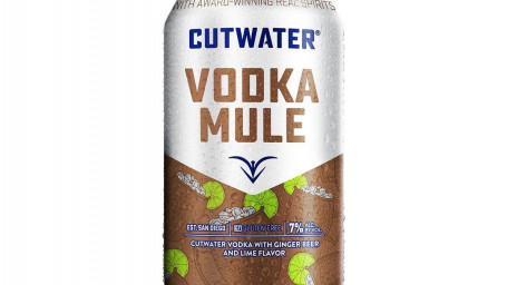 Cutwater Vodka Mule 12Oz, 7% Abv