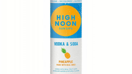 High Noon Pineapple, 12Oz Can, 4.5% Abv