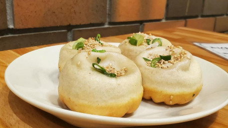 Salted Egg Yolk& Pork Pan Fried Bao