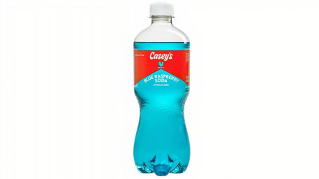 Casey's Blue Framboise Soda 20 Oz