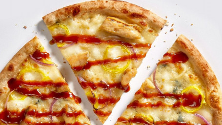 Poulet Bbq Demi-Pizza 11 Pouces Accompagnement Au Choix