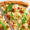 Demi-Pizza Blanche De 11 Pouces Avec Choix D'accompagnement