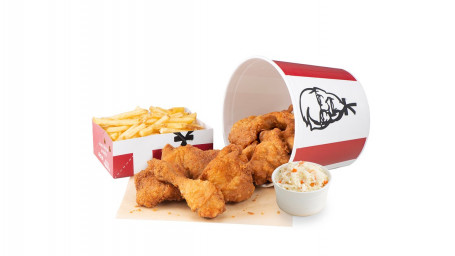 6 Piece Bucket And 2 Large Sides (Serves 2 Persons)