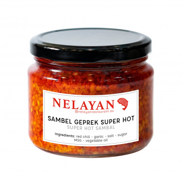 Sambal Geprek (Super Hot Chilli Sauce)