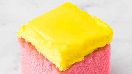 Pink Lemonade Cake Square