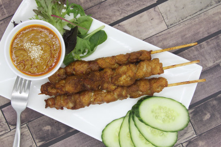 S7 Satay Chicken Skewers (4 Pcs)