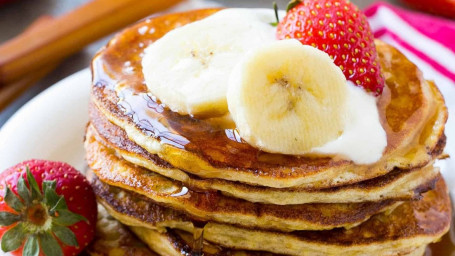 Banana Stuffed Pancakes