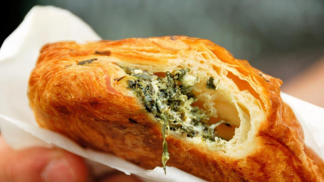 Greek Spinach Pie Croissant