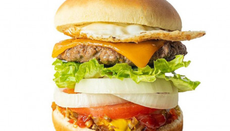 Single 100% Grass-Fed Organic Beef Burger