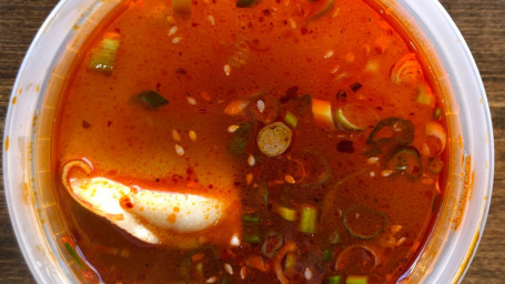 Spicy And Sour Dumpling Soup Jiǎo Tāng