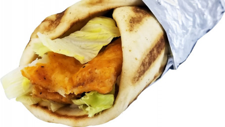 Fish On Pita (2 Pieces)