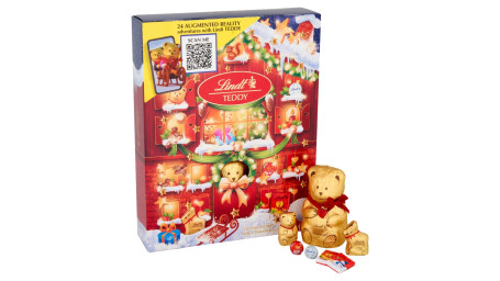 Calendrier De L'avent En Réalité Augmentée Lindt Teddy