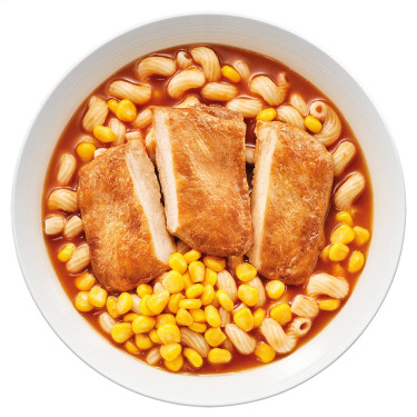 Poulet Grillé Pâtes Torsadées Soupe Riche En Tomates Bǎn Shāo Jī Tuǐ Niǔ Niǔ Fěn Fān Jiā Nóng Tāng