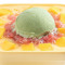 Mango Pomelo Sago Matcha Ice Cream Yáng Zhī Gān Lù Pèi Lǜ Chá Xuě Gāo